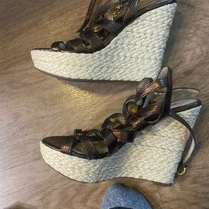 Women’s wedge heel open toe sandals